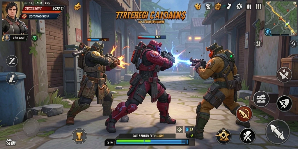 Tangkapan layar dari gameplay 77RP yang penuh strategi.