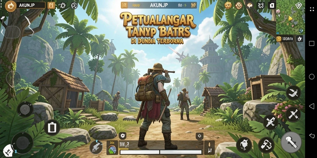 Menampilkan gameplay seru di dunia terbuka yang luas.