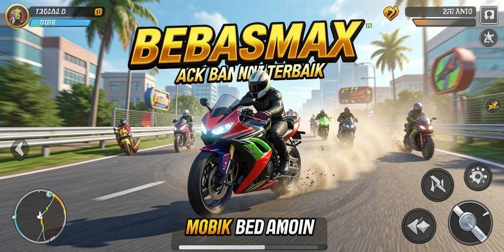 Tampilan menarik dari gameplay BEBASMAX yang mendebarkan.
