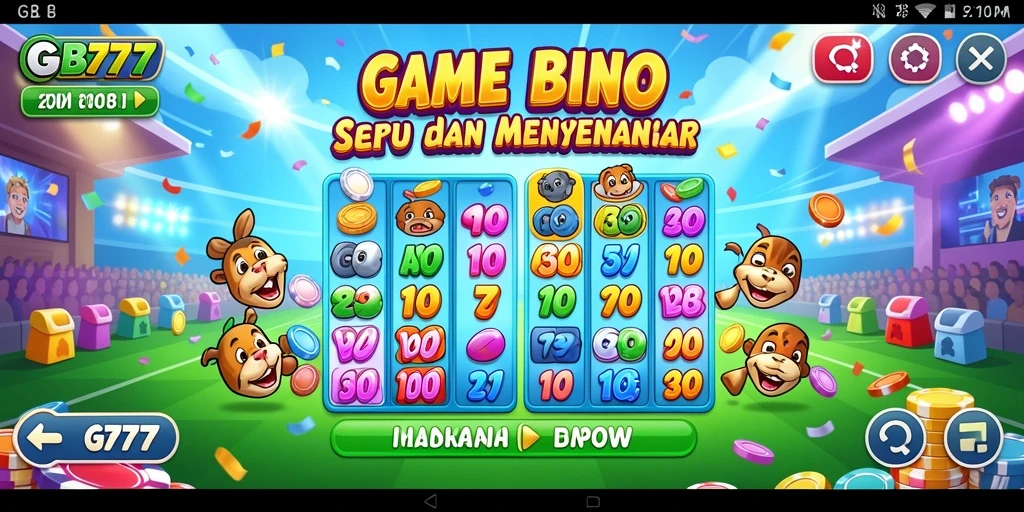 Tampilan gameplay menarik dari GB777 yang memukau.