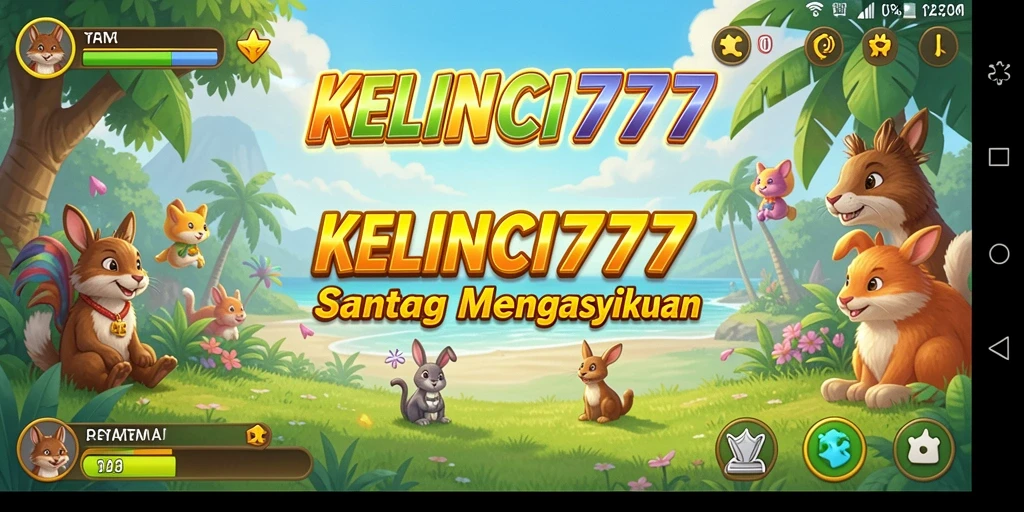 Screenshot gameplay KELINCI777 yang penuh warna dan menarik.