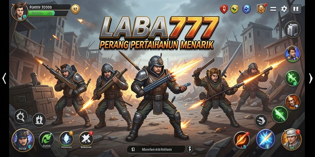 Tampilan epik dari gameplay LABA777 yang menegangkan.