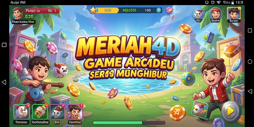Screenshot gameplay MERIAH4D menampilkan aksi seru dan grafis menarik.