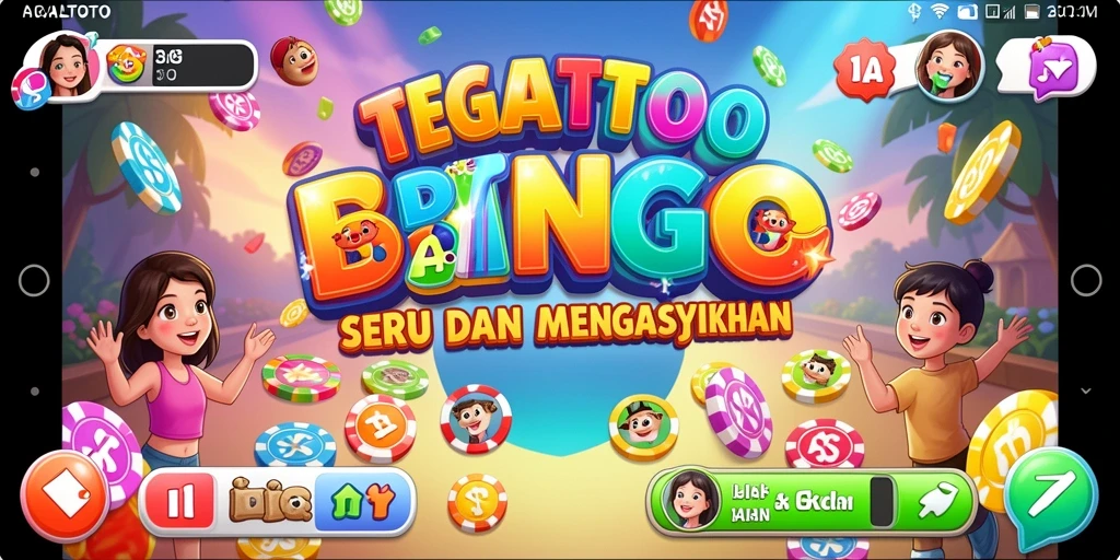 Screenshot utama TEGALTOTO menampilkan gameplay Bingo yang seru dan interaktif.