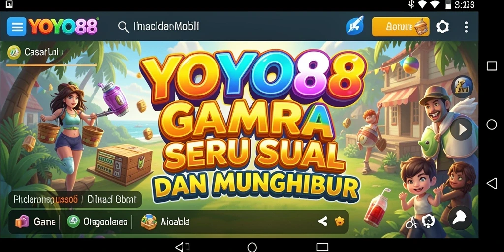 Tampilan menarik dari gameplay seru YOYO88.